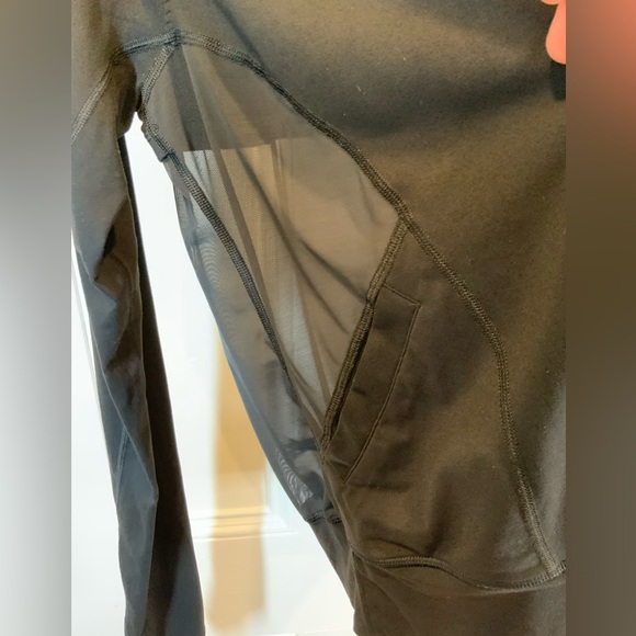 Victoria’s Secret Activewear Sport Black Full Zip Jacket With Mesh Back - Size S - Picture 5 of 5
